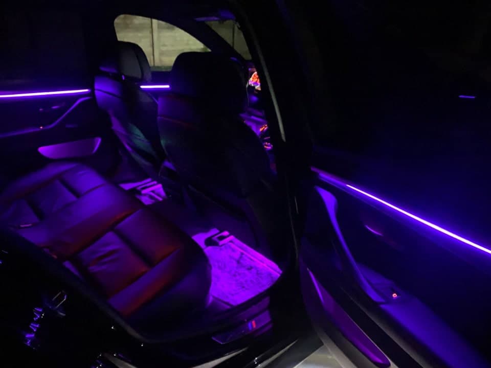 Варіант підсвітки салону